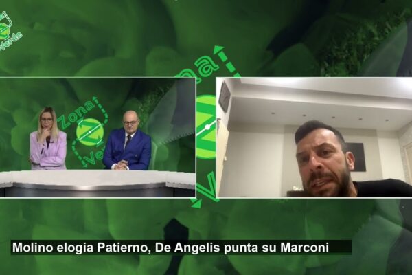 Molino elogia Patierno, De Angelis scommette su Marconi