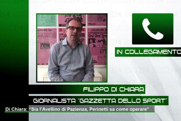 Di Chiara: “Sia l’Avellino di Pazienza, Perinetti sa come operare”