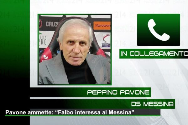 Pavone ammette: “Falbo interessa al Messina”